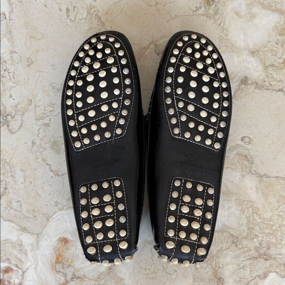 Sacoor Brothers Women's Patent Leather Drivers Loafers - Picture 10 of 11